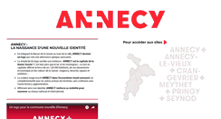 Desktop Screenshot of annecy.fr